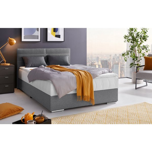 COTTA Boxbett Tom mit Bettkasten, Topper und Zierkissen, Bestseller, Unser Dauertiefpreis