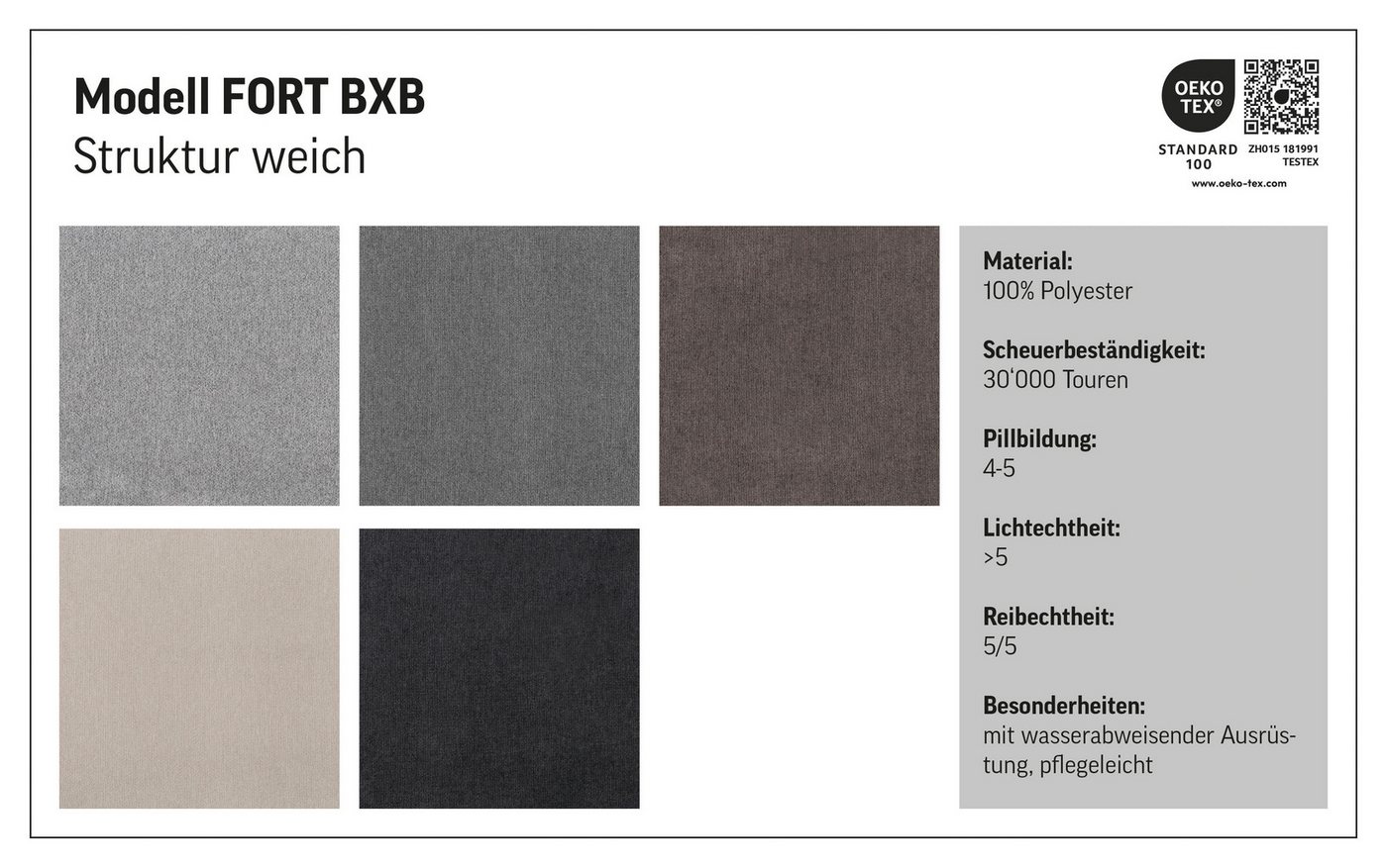 COTTA Boxspringbett FORT, Stauraumbett mit Bettkasten & 7-Zonen-TTFK-Matratze H2-H4, erhältlich in verschiedenen Breiten (160cm, 180cm & 200cm) – Bild 5 von 5