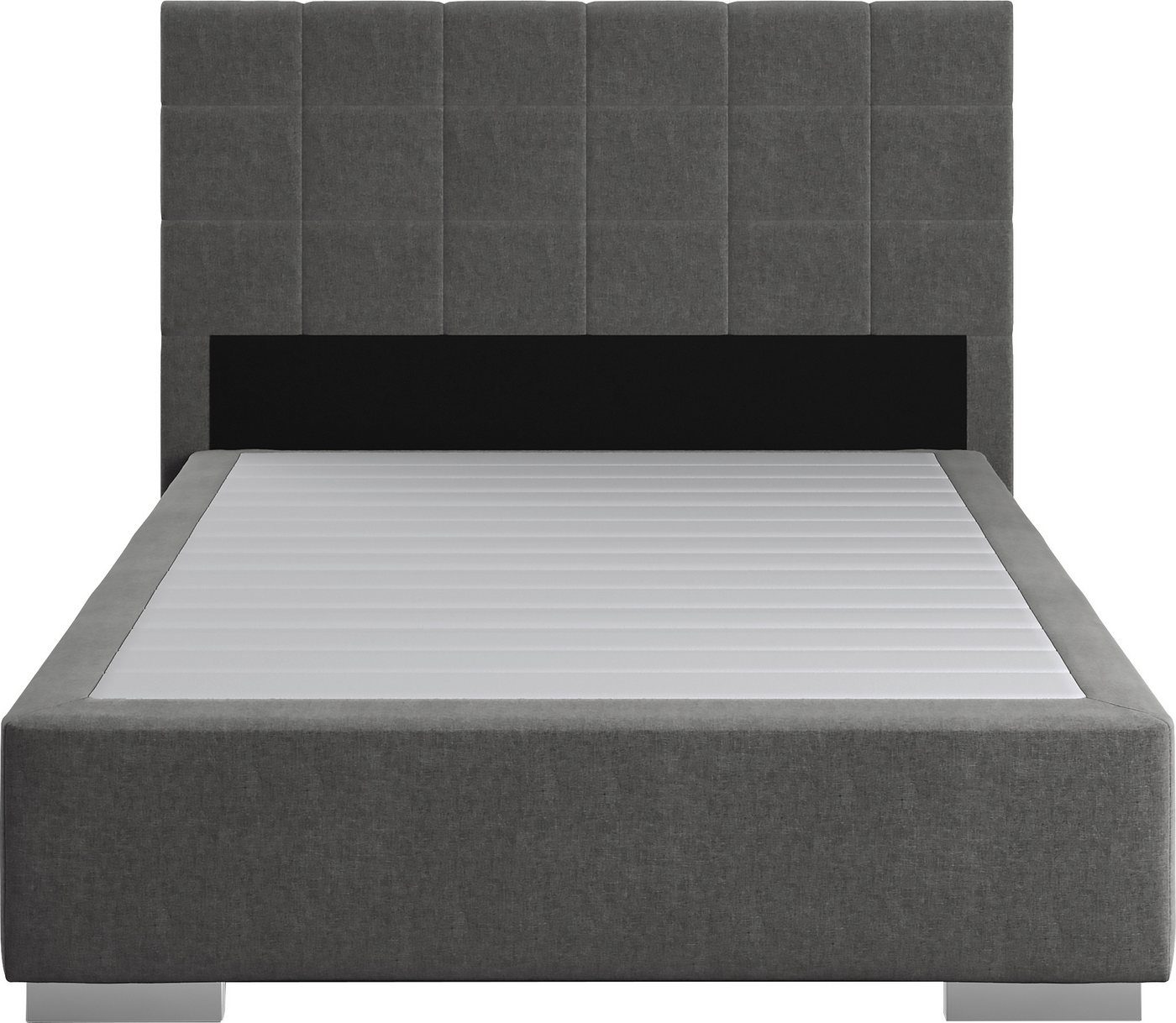 COTTA Boxspringbett SIMBA, Grundgestell ohne Matratze, Stoffbezug im Karomuster, Liegefläche 120/140/160/180/200 cm x 200 cm – Bild 2 von 5