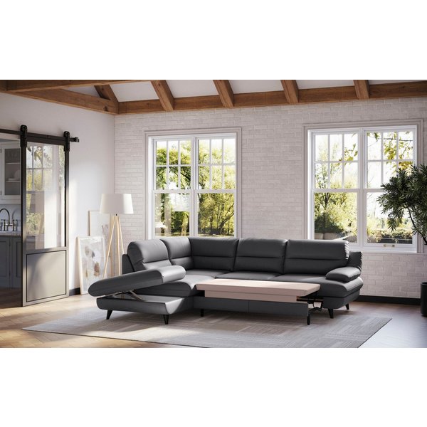 COTTA Ecksofa Pike L-Form, B: 266 cm, optional Schlaffunktion & Bettkasten