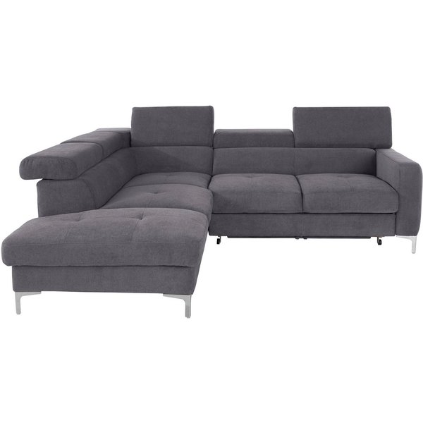 COTTA Ecksofa Sammy L-Form, mit Kopfteilverstellung, wahlweise mit Schlaffunktion & Bettkasten