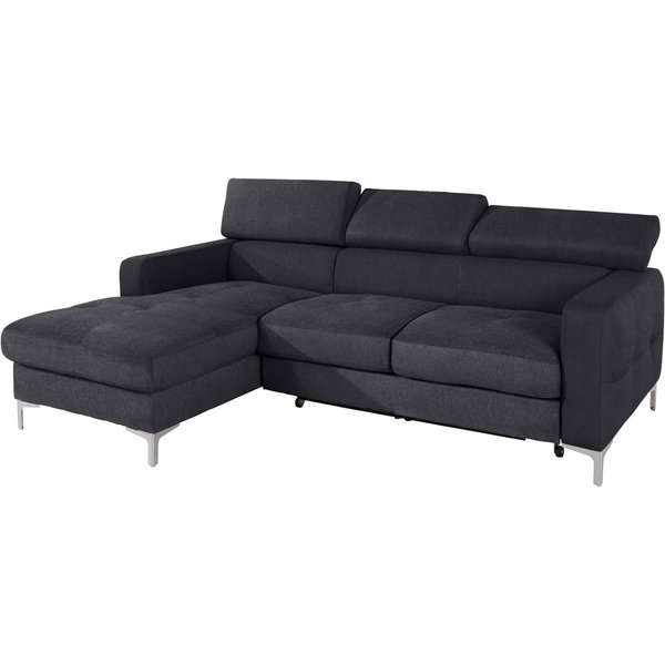COTTA Ecksofa Sammy L-Form, mit Kopfteilverstellung, wahlweise mit Schlaffunktion & Bettkasten