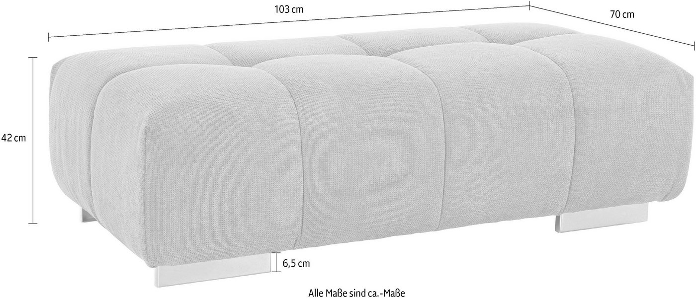 COTTA Hockerbank Orion – Bild 5 von 5