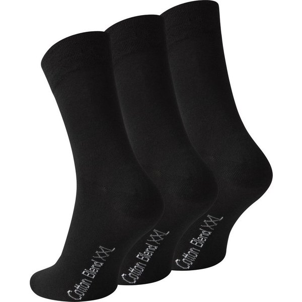 Cotton Prime® Socken 3 Paar, in Übergröße (3-Paar) in angenehmer Baumwollqualität