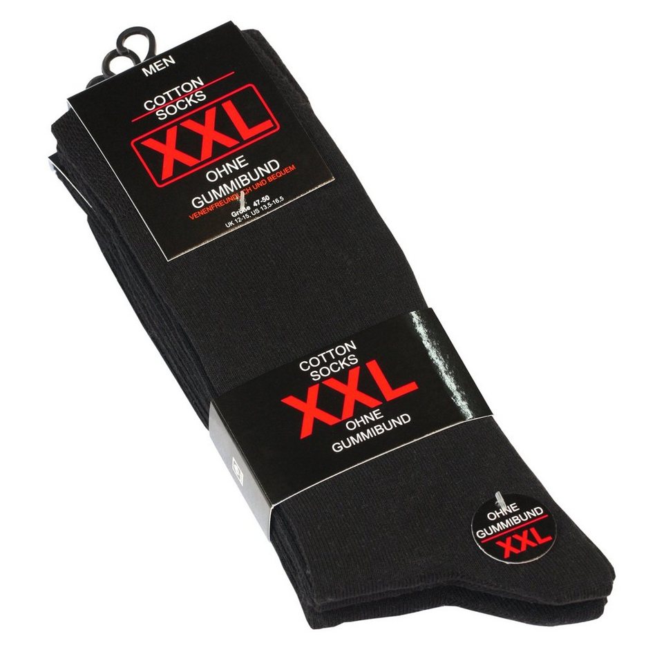 Cotton Prime® Socken 3 Paar, in Übergröße (3-Paar) in angenehmer Baumwollqualität – Bild 2 von 3