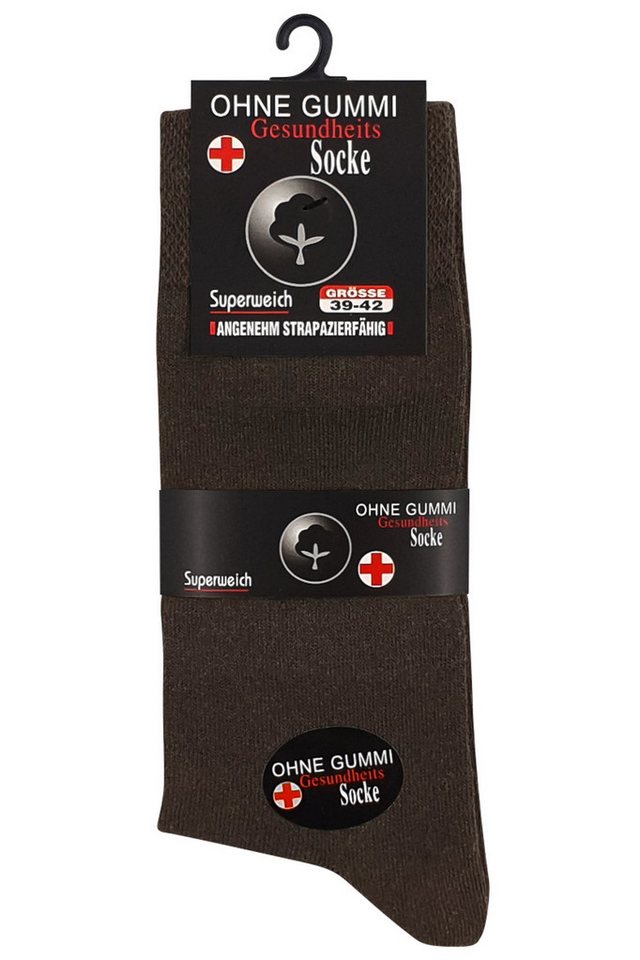 Cotton Prime® Socken 8 Paar, ohne Gummibund – Bild 2 von 5