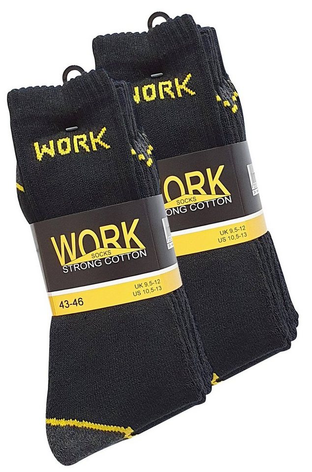 Cotton Prime® Socken Work-Socks (10-Paar) robuster Materialmix – Bild 2 von 3