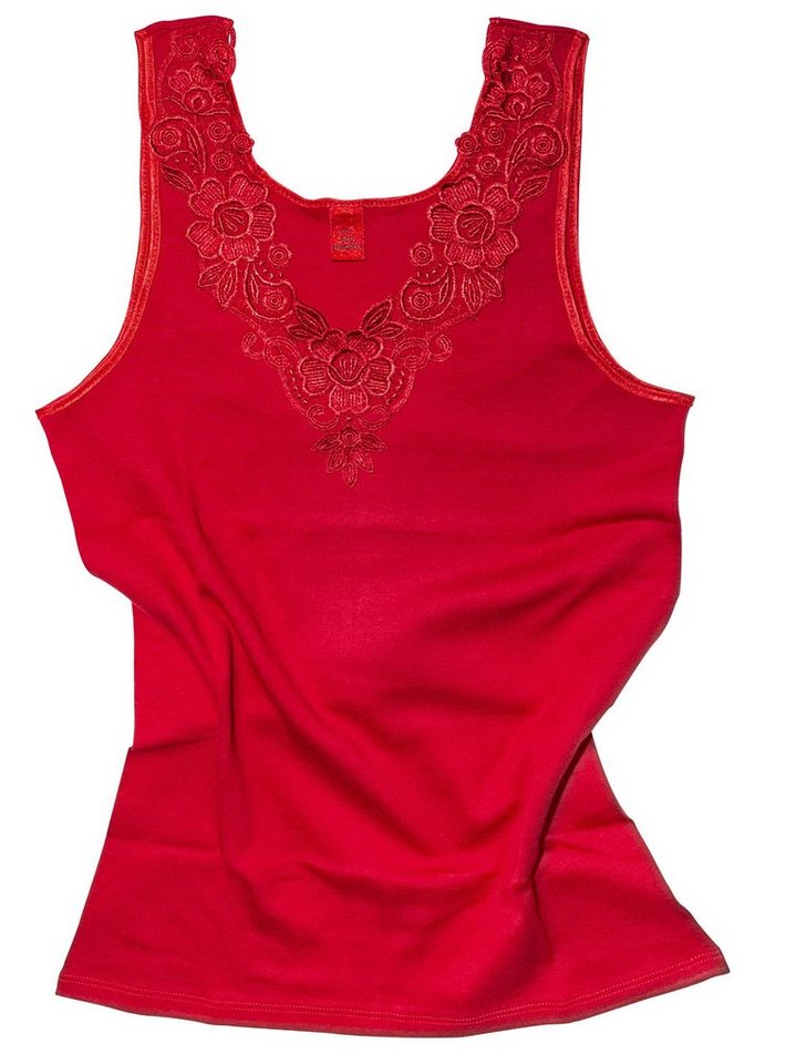 Cotton Prime® Unterhemd mit Spitze in angenehmer Baumwollqualität – Bild 4 von 5