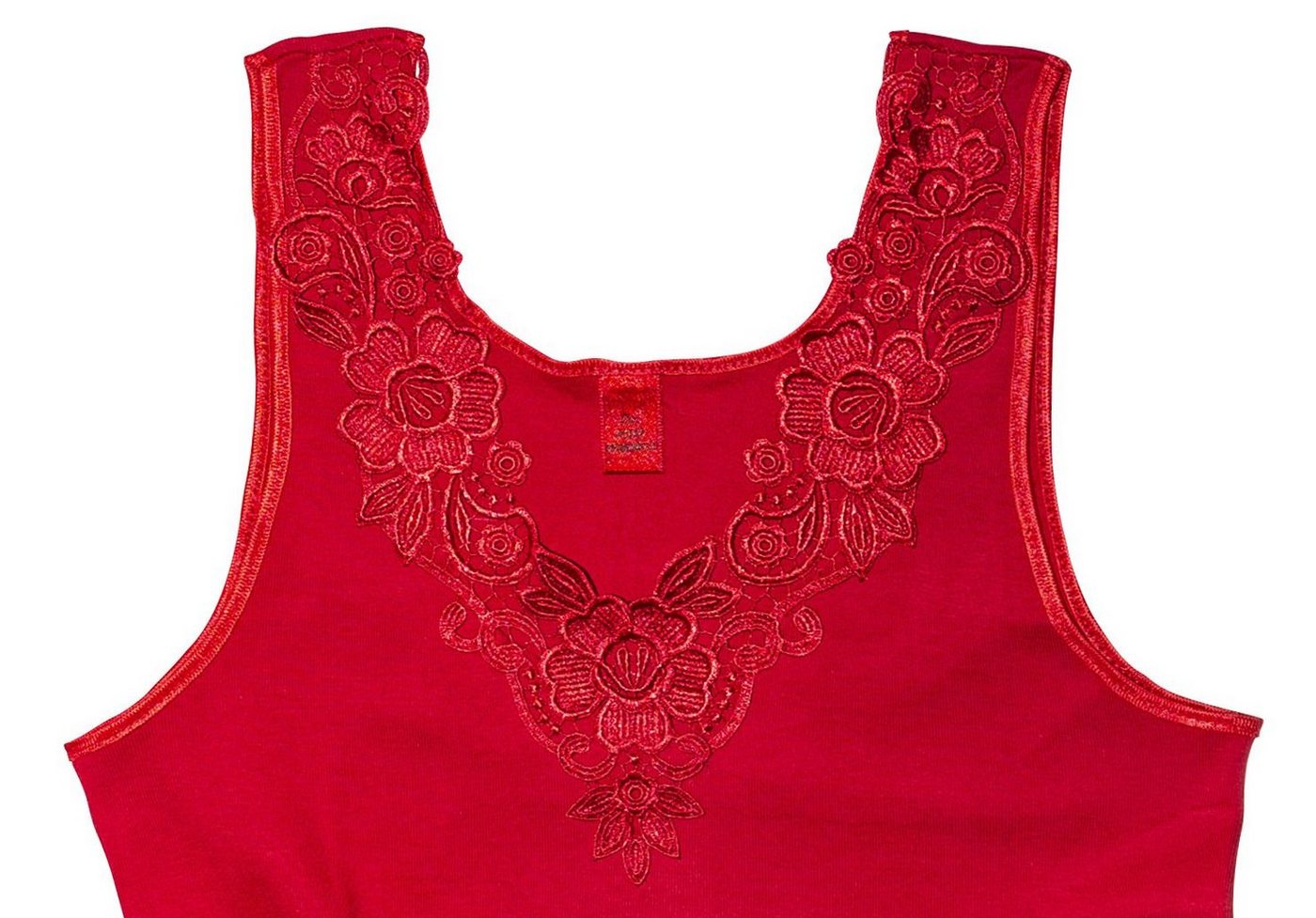 Cotton Prime® Unterhemd mit Spitze in angenehmer Baumwollqualität – Bild 5 von 5