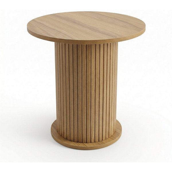 SCAVA Couchtisch Beistelltisch SCAVA, geriffelt, Ø 45 x 50 cm
