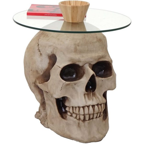 MCW Couchtisch MCW-A19, Tischplatte aus Glas, Stabiler Stand, Naturgetreu nachempfunden