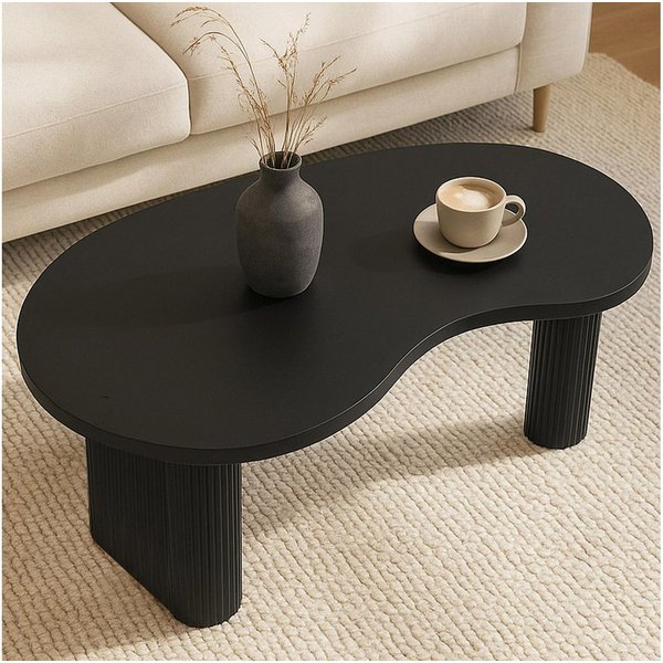 MCW Couchtisch MCW-O29, Inklusive Fußbodenschoner