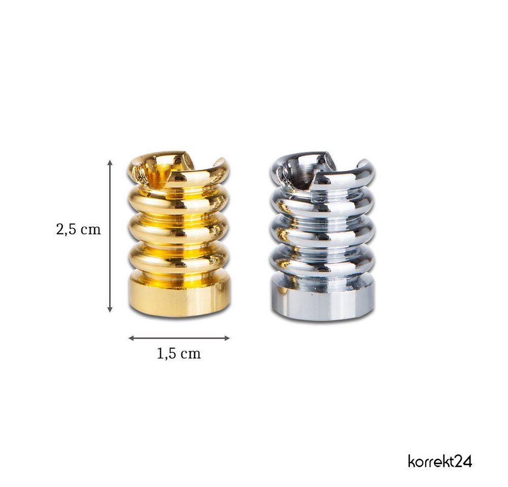 Coumo Aschenbecher 4x Gluttöter Glutkiller Industrial Silber Gold Zigaretten Aschenbecher – Bild 2 von 3