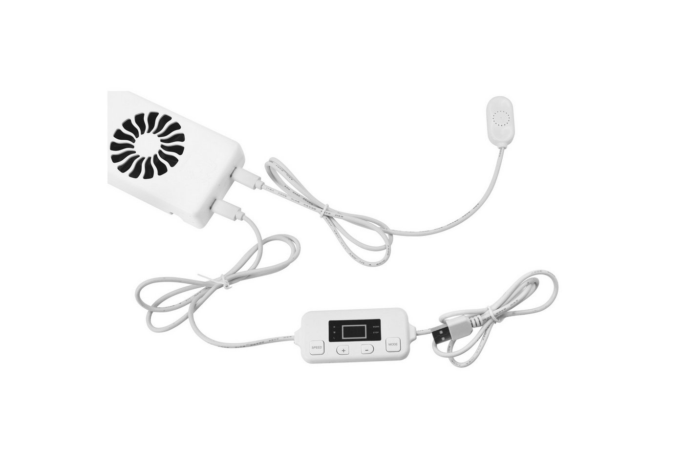 Cozy Vent Heizkörperventilator Heizkörper Ventilator Energiesparender Booster mit Fernbedienung – Bild 5 von 5