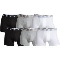 CR7 CR7 Herren Boxer Shorts, 6er Pack - Trunks, Cotton Stretch, Größe XL in Schwarz