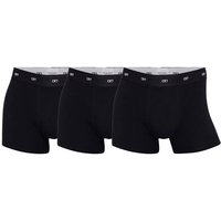 CR7 CR7 Herren Boxershorts, 3er Pack - Bambus-Viskose,Trunks, Cotton Stretch, Logobund, Größe XL in Schwarz