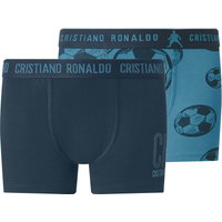 CR7 Kleinkinder Jungen Boxer, 2 Stück (navy/blau, 110/116)