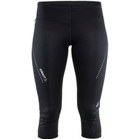CRAFT Damen Essential Capri, Größe 4 in Schwarz