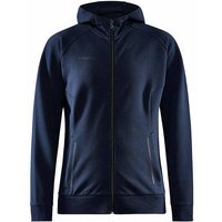 CRAFT Damen Kapuzenpullover CORE SOUL FULL ZIP HOOD W, Größe M in Blau
