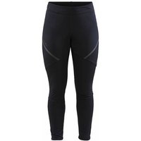 CRAFT Damen Tights GLIDE WIND TIGHTS W, Größe S in Schwarz