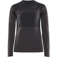 CRAFT Damen Unterhemd WARM INTENSITY CN LS, Größe XXL in Grau
