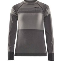 CRAFT Damen Unterhemd WARM INTENSITY CN LS, Größe M in Grau