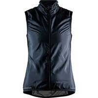 CRAFT Damen Weste ESSENCE LIGHT WIND VEST W, Größe XL in Schwarz
