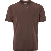 CRAFT Herren Shirt ADV ESSENCE SS TEE 2 M, Größe 4XL in Braun