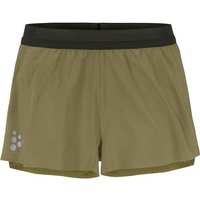 CRAFT Herren Shorts PRO HYPERVENT SPLIT SHORTS 2 M, Größe XL in Braun