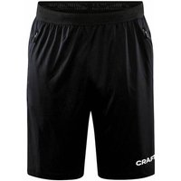 CRAFT Herren Teamhose Evolve Zip Pocket Shorts M, Größe XL in Schwarz