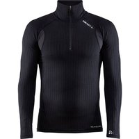 CRAFT Herren Unterhemd ACTIVE EXTREME X ZIP LS M, Größe S in Schwarz