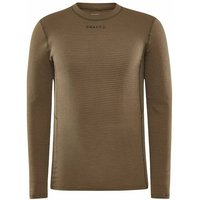 CRAFT Herren Unterhemd PRO WOOL EXTREME X LS M, Größe M in Braun