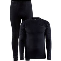 CRAFT Herren Unterwäsche Set CORE WARM BASELAYER SET M, Größe S in Schwarz