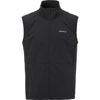 CRAFT Herren Weste ADV ESSENCE WARM VEST 2 M, Größe XXL in Schwarz