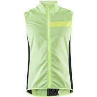 CRAFT Herren Weste ESSENCE LIGHT WIND VEST M, Größe L in Gelb