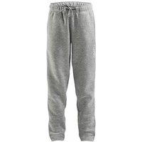CRAFT Kinder Hose Community Sweatpants Jr, Größe 122/8 in Grau