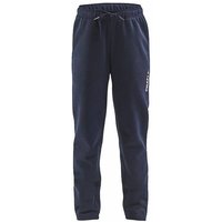 CRAFT Kinder Hose Community Sweatpants Jr, Größe 134/0 in Blau
