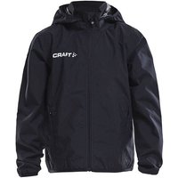 CRAFT Kinder Regenjacke, Größe 122 in Schwarz