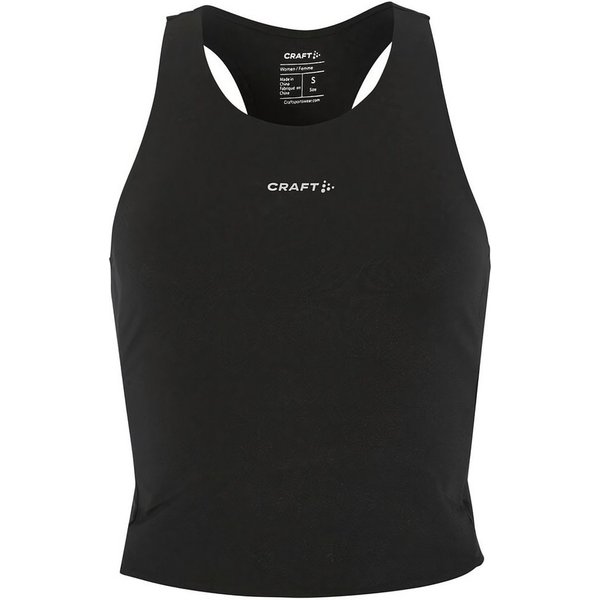 Craft Shirttop Hypervent Cropped Pocket Singlet W