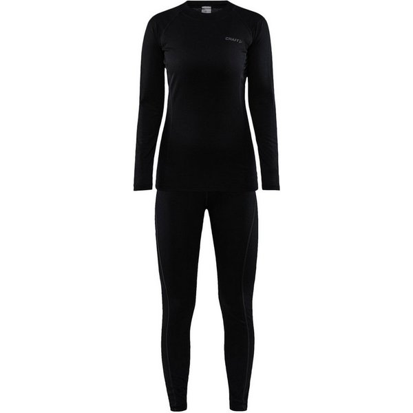 Craft Thermounterhemd Core Warm Baselayer Set (2-St., Oberteil + Hose) mit Markenschriftzug