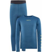 CRAFT Unterwäsche Set CORE WARM BASELAYER SET J, Größe 110 in Blau