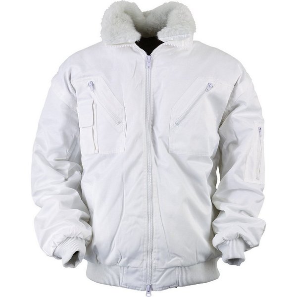 Craftland Arbeitsjacke Pilotenjacke weiß