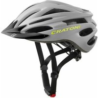 CRATONI MTB Fahrradhelm Pacer, grau, Größe 54-58 in Grau