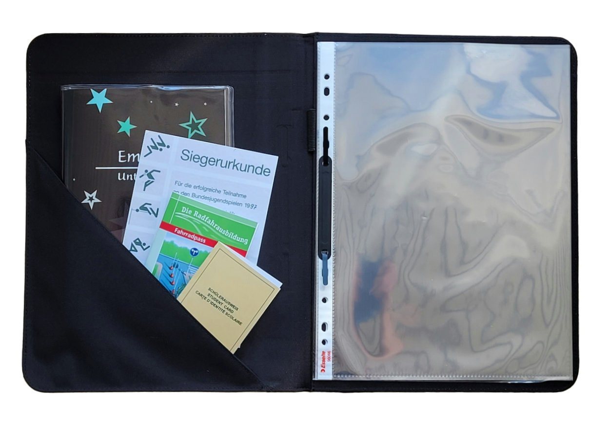 CreaDesign Schreibmappe Kinder Zeugnismappe, Dokumentenmappe, Ordner A4, Igel (1-St) – Bild 3 von 5