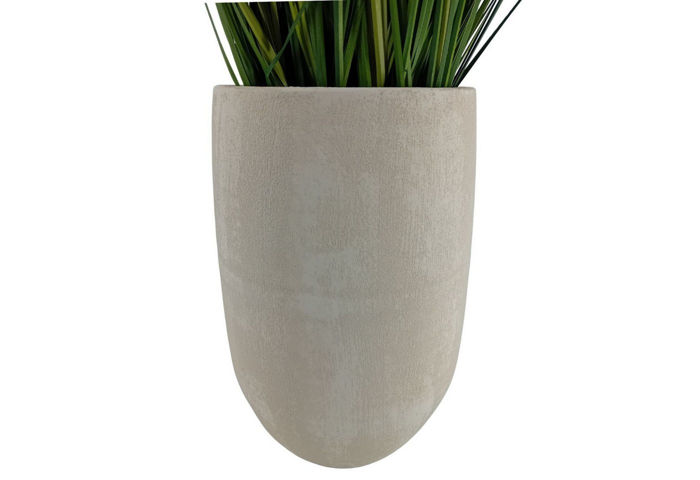 CreaFlor Home Bodenvase Avion, robust, Grau, Einfarbig, H: 40cm – Bild 3 von 5