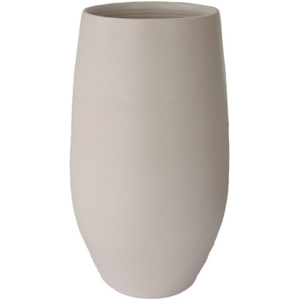 CreaFlor Home Bodenvase Petra, Bodenvase 35cm, Creme, Einfarbig, H: 35cm