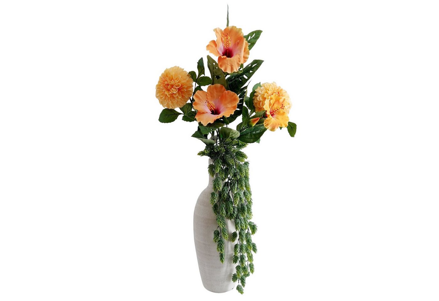 CreaFlor Home Bodenvase Tokio, Farbe: Grau, Höhe: 40cm – Bild 3 von 5