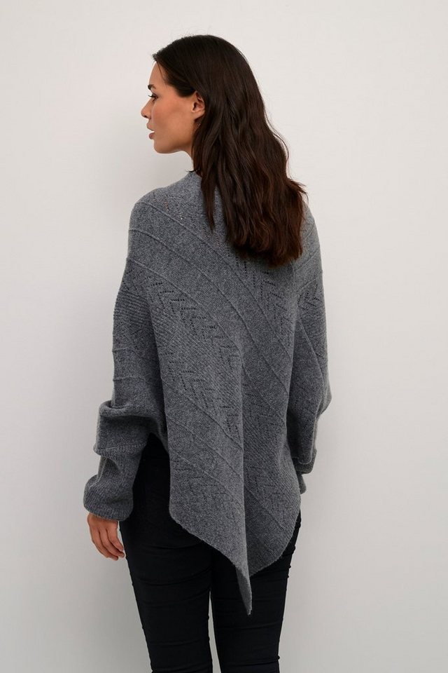 Cream Strickponcho Poncho CRHoliday – Bild 3 von 5