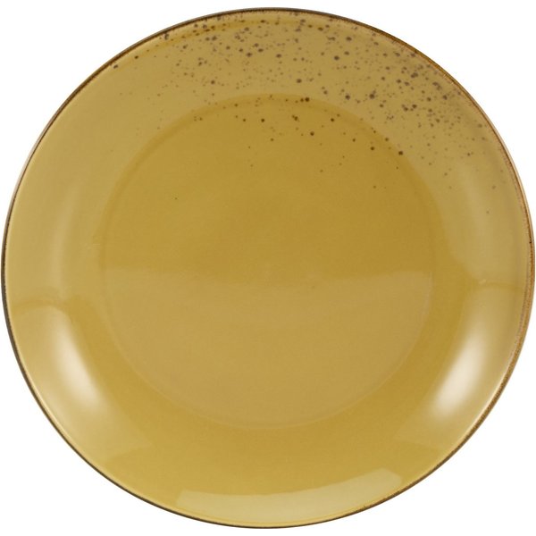 CreaTable Speiseteller Essteller NATURE COLLECTION, (6 St), Teller Set für 6 Personen, Ø 27 cm, Steinzeug, flache Teller