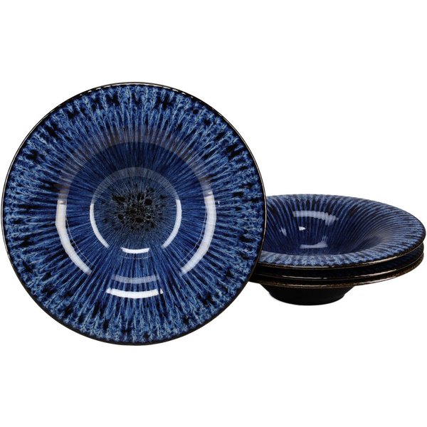 creaTable Suppenteller Allegra Magic Blue, (4 St)